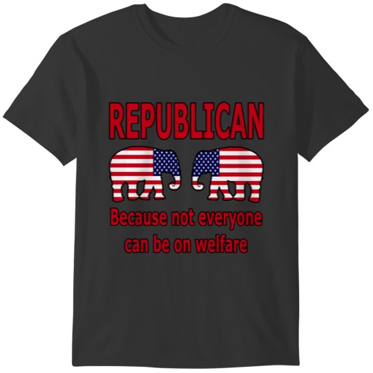 Republican Red Welfare T-shirt