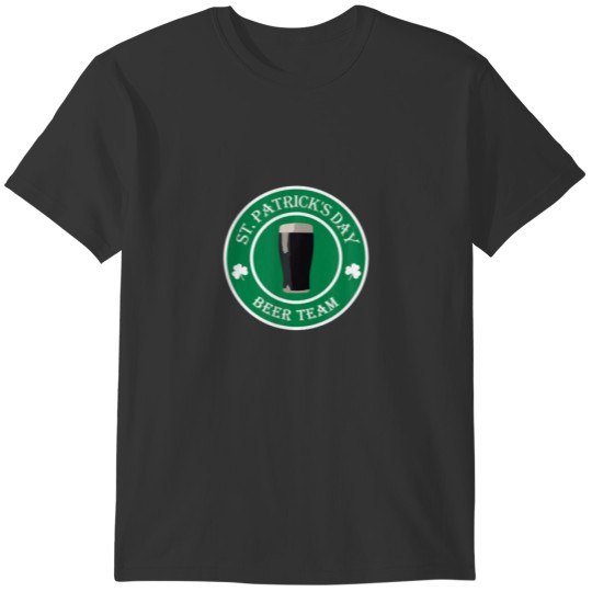 Beer Team For St Patrick's Day T-shirt