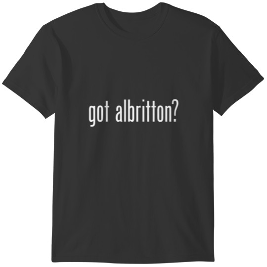 Got Albritton Name Family Retro Funny T-shirt