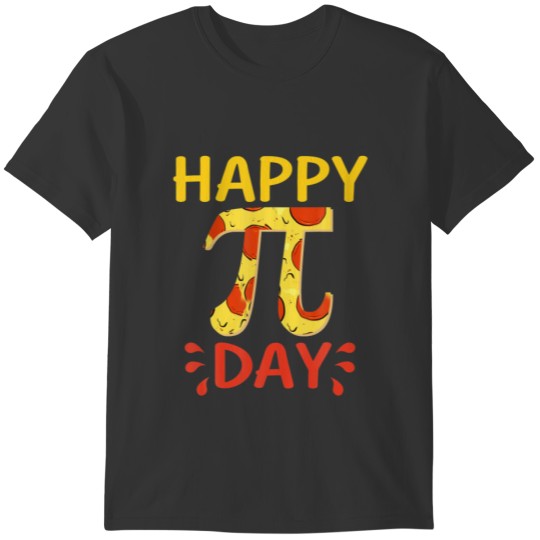 Happy Pi Day Lover Pizza T-shirt