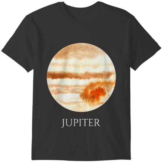 Jupiter Planet Watercolor Kid's T T-shirt