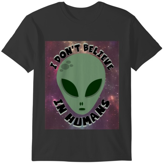 Boopoobeedoo Funny alien T-shirt