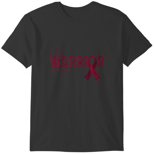 Arteriovenous Malformation AVM Awareness Warrior T-shirt