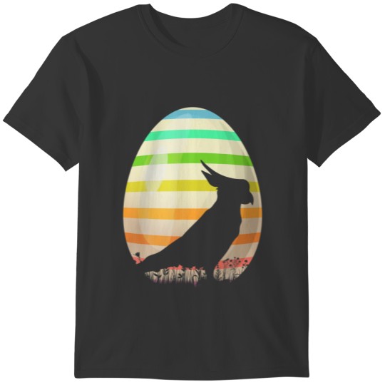 Funny Easter Egg Lover Vintage Style Parrot Bird E T-shirt