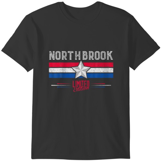 Northbrook Retro Vintage Gift Women Men T-shirt