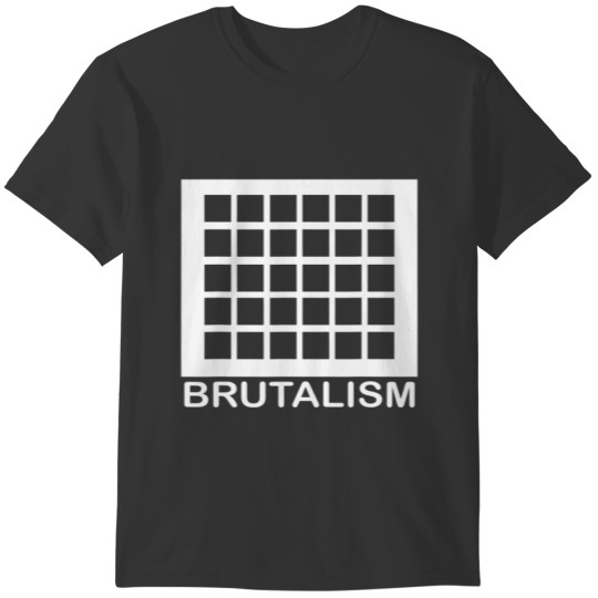 - Architecture Architect Construction Brutalist T-shirt