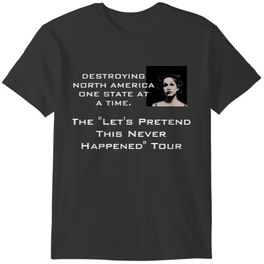 Double-sided tour T-shirt