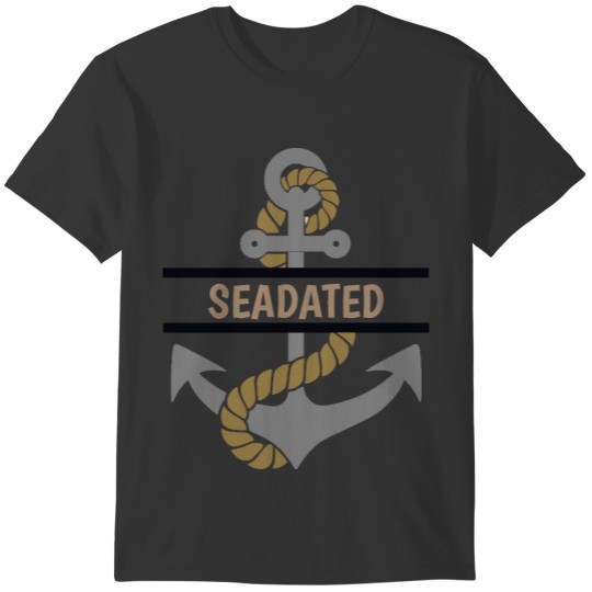 Nautical  with Anchor and ship's name T-shirt