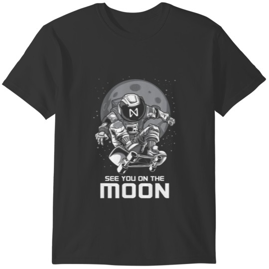 Near Protocol Astronaut See You On The Moon NEAR H T-shirt