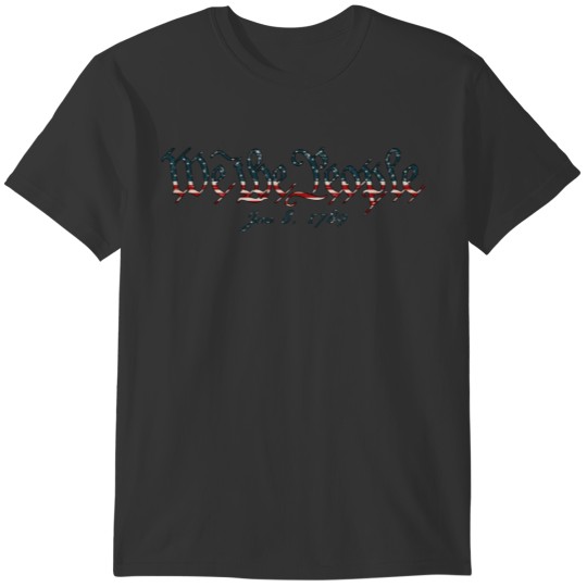 Allin Gray "WE THE PEOPLE" Patriotic T-shirt