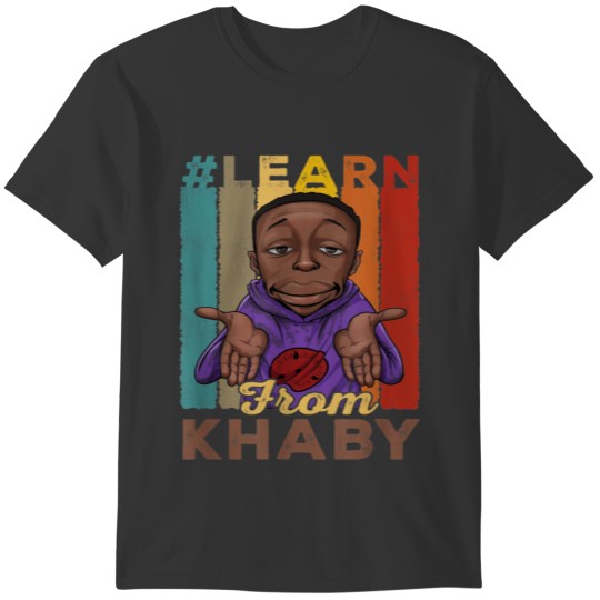 Vintage Learn from Khaby Guess the Antwort. T-shirt