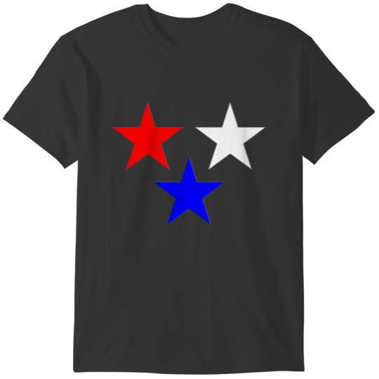 Red white blue stars T-shirt