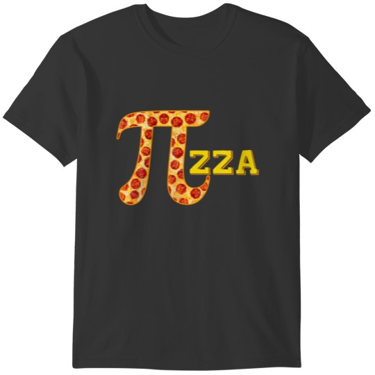 Funny Pizza Pi Math Symbol Pizza Lovers Pi Day Tea T-shirt