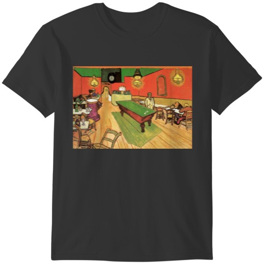 Vincent Van Gogh - The Night Cafe In Arles T-shirt