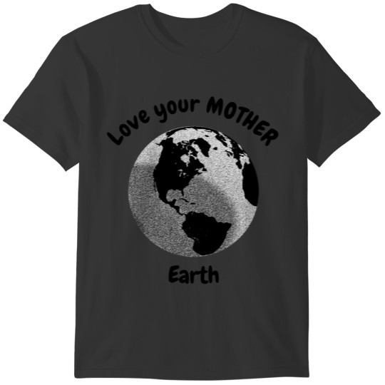 Love your Mother Earth Inspirational Quote Plus Size T-shirt