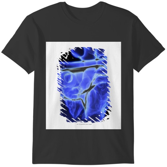 Luminescent view of the human heart T-shirt