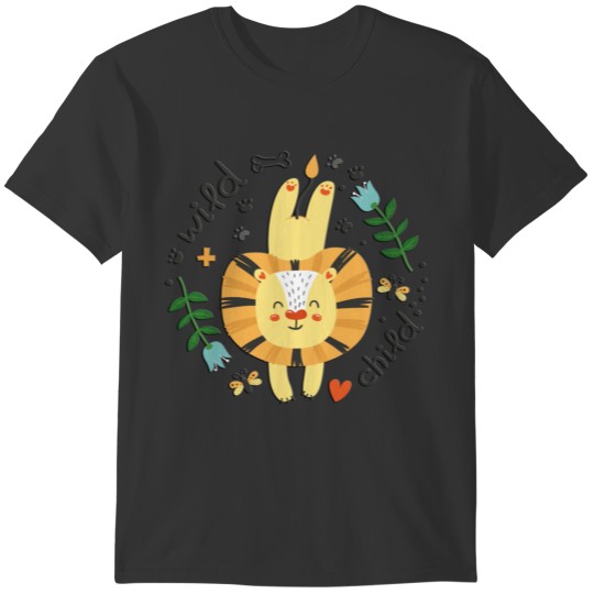 Cute Little Lion/Wild Child T-shirt