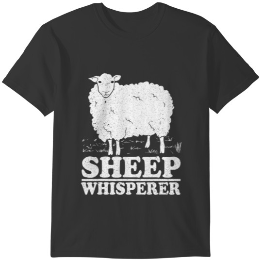 Sheep Animal Lover Sheep Whisperer Farmer T-shirt