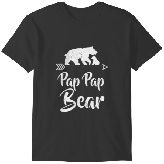 Pap Pap Bear Matching Family Christmas Costume T-shirt