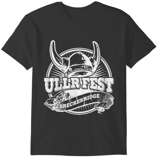 Ullr Fest Breckenridge Old Circle for Dark T-shirt