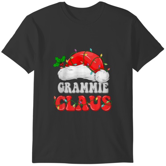Grammie Santa Claus Matching Family Christmas T-shirt