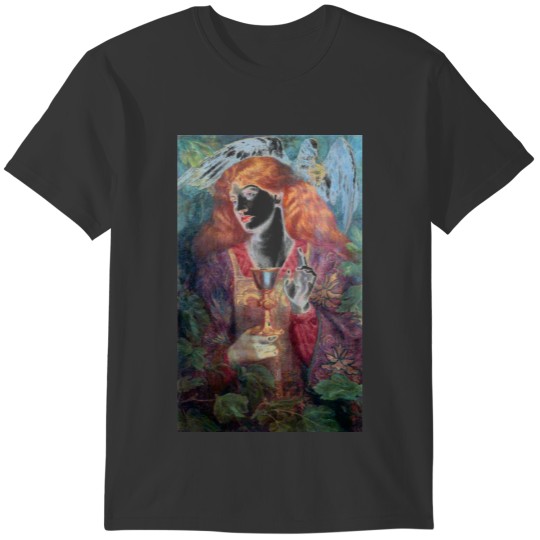 Holy Grail Woman & Chalice T-shirt