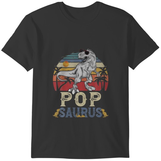 Fun Popsaurus Rex Dinosaur Pop Saurus Family T-shirt