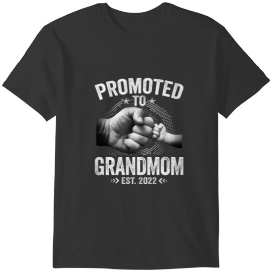 Promoted To Grandmom 2022 Mothers Day New Mom From T-shirt