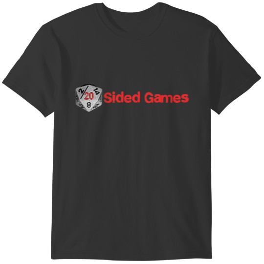 20 Sided Games T-shirt