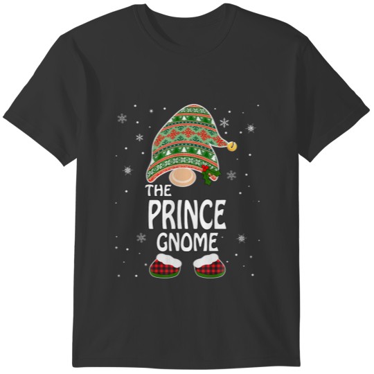 Funny Matching Family Costumes The Prince Gnome Ch T-shirt