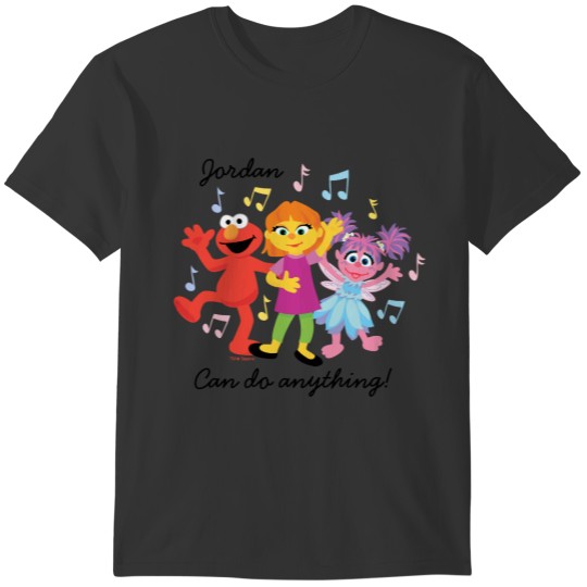 Sesame Street | Julia, Elmo & Abby Dancing T-shirt