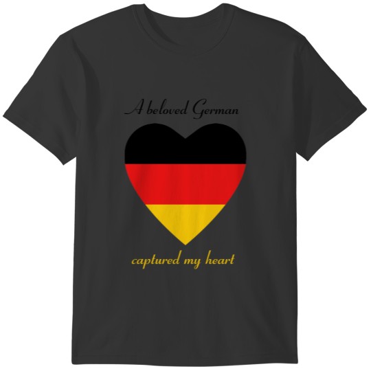 Germany Flag Sweetheart T-shirt