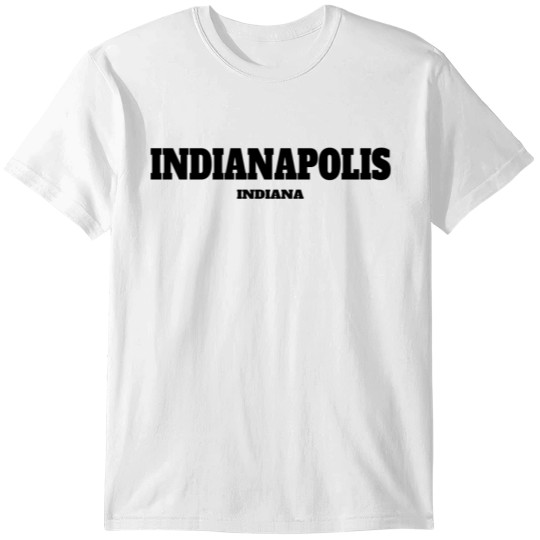 Discover INDIANA INDIANAPOLIS US EDITION T-shirt