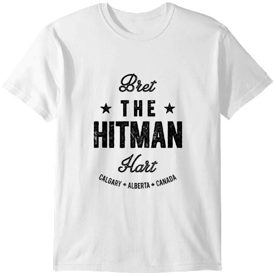 Wrestling Entertainment Bret The Hitman Hart Vintage Fight Type T-shirt