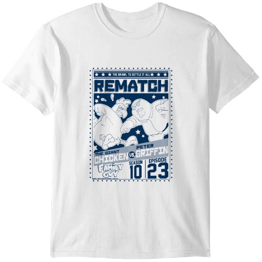 Family Guy The Giant Chicken Vs Peter Griffin Post T-shirt