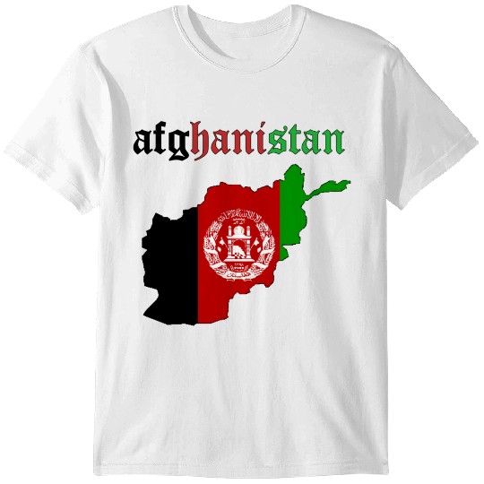 Afghanistan flag T-shirt