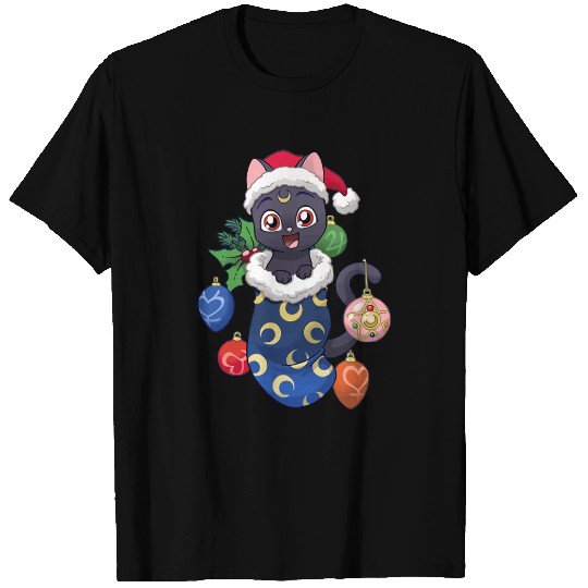 Discover Moon Cat Stocking Stuffer T-Shirts