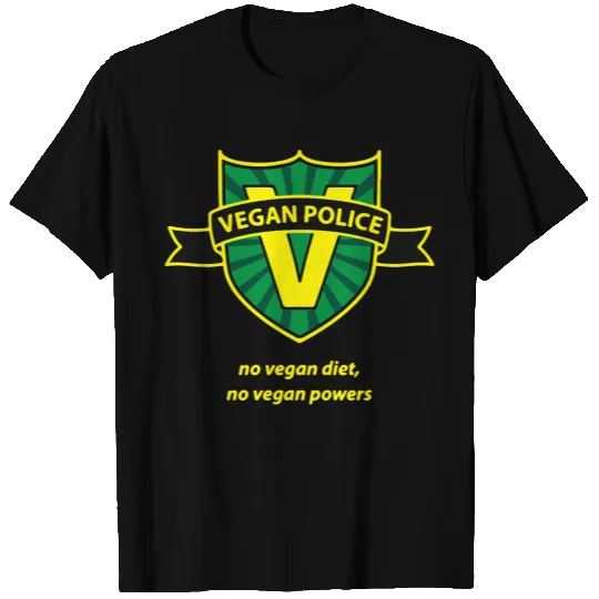 Vegan police scott pilgrim T-Shirts