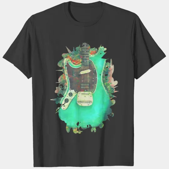 Kurt Cobain Kurt Cobain's electric guitar T-Shirts