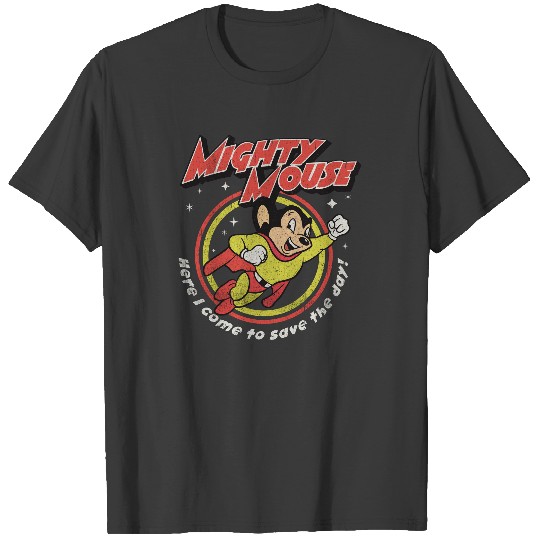 Mighty Mouse Worn T-Shirts