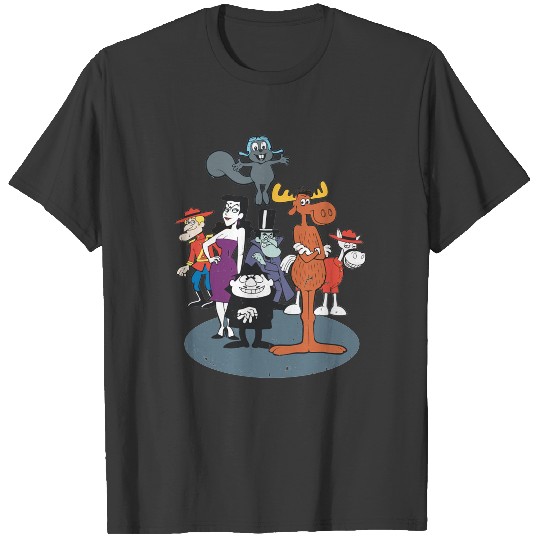 Rocky And Bullwinkle T-Shirts