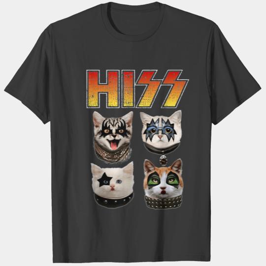 Hiss Funny Cat Lover T-Shirts