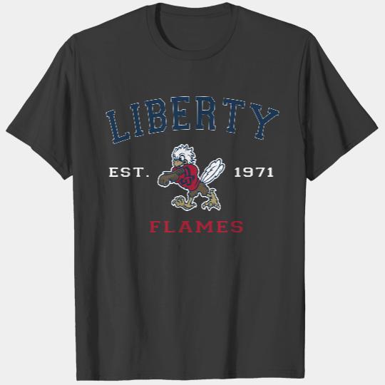 Liberty University Flames Football Lynchburg Virginia Sparky The Eagle T-Shirts