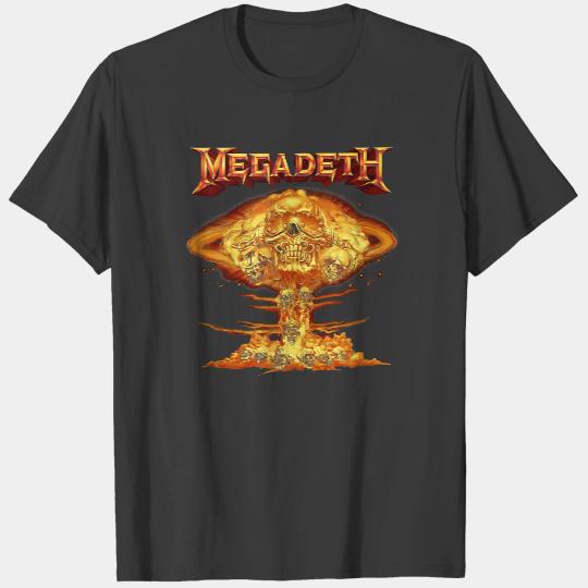 Megadeth – Mushroom Cloud Vic Glow Tank Top T-Shirts