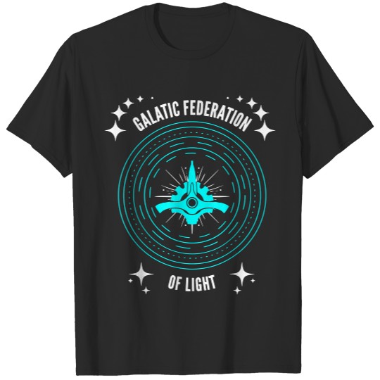 Galactic Federation of Light - Alien Meme T-Shirt T-Shirts