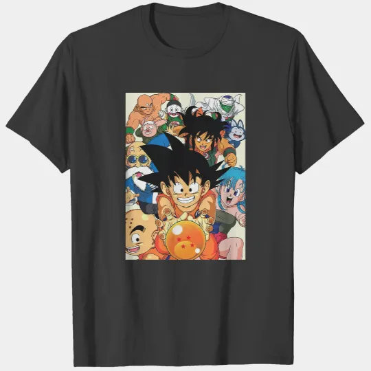 Dragon Ball Z Character Goku T-Shirts