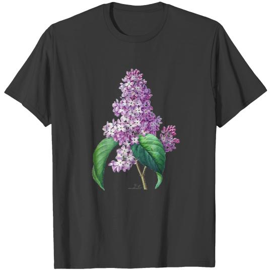Vintage Lilac Flower Botanical art for Gardeners T-Shirt T-Shirts