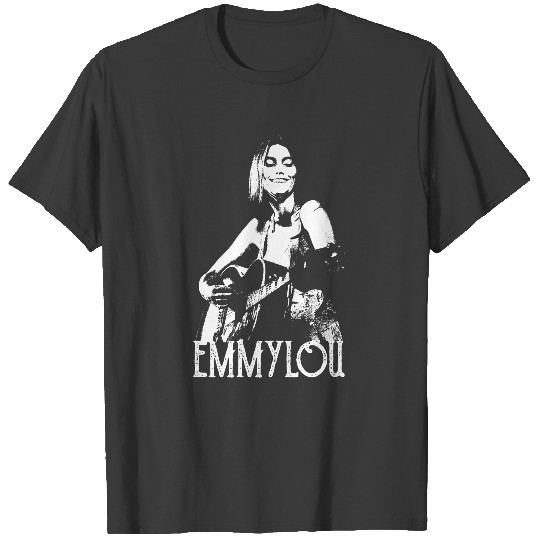 Discover Emmylou - White Stencil T-Shirts