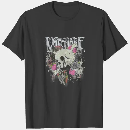 Bullet for My Valentine Skull and Roses T-Shirts