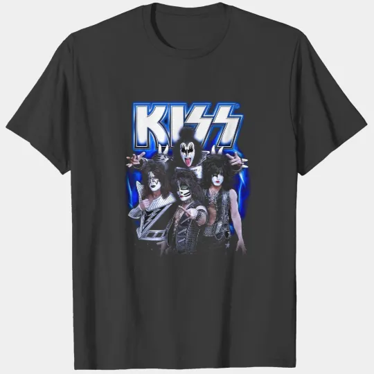 Kiss Rock Band Music Notebook Birthday Reminder. Gift for Kiss band Fan Paperback T-Shirts